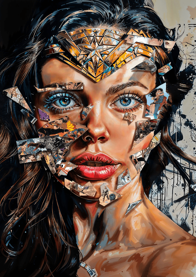 Puzzle personnalisé - Wonder Woman